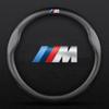 Car Anti-slip Carbon Fiber Steering Wheel Cover For BMW E46 E39 E60 E90 E91 E36 E70 E87 G05 F01 F10 F20 F30 X1 X2 X3 X4 X5 X6 X7 PI1