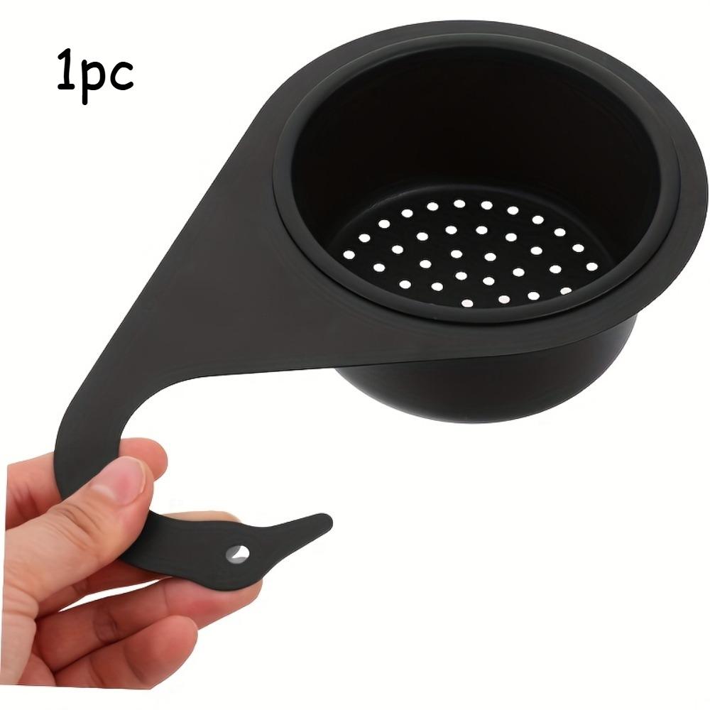 

Multi-Use Stainless Steel Sink Drain Basket – Faucet-Hanging Design, Uses for Washing Food, Kitchen & Bathroom