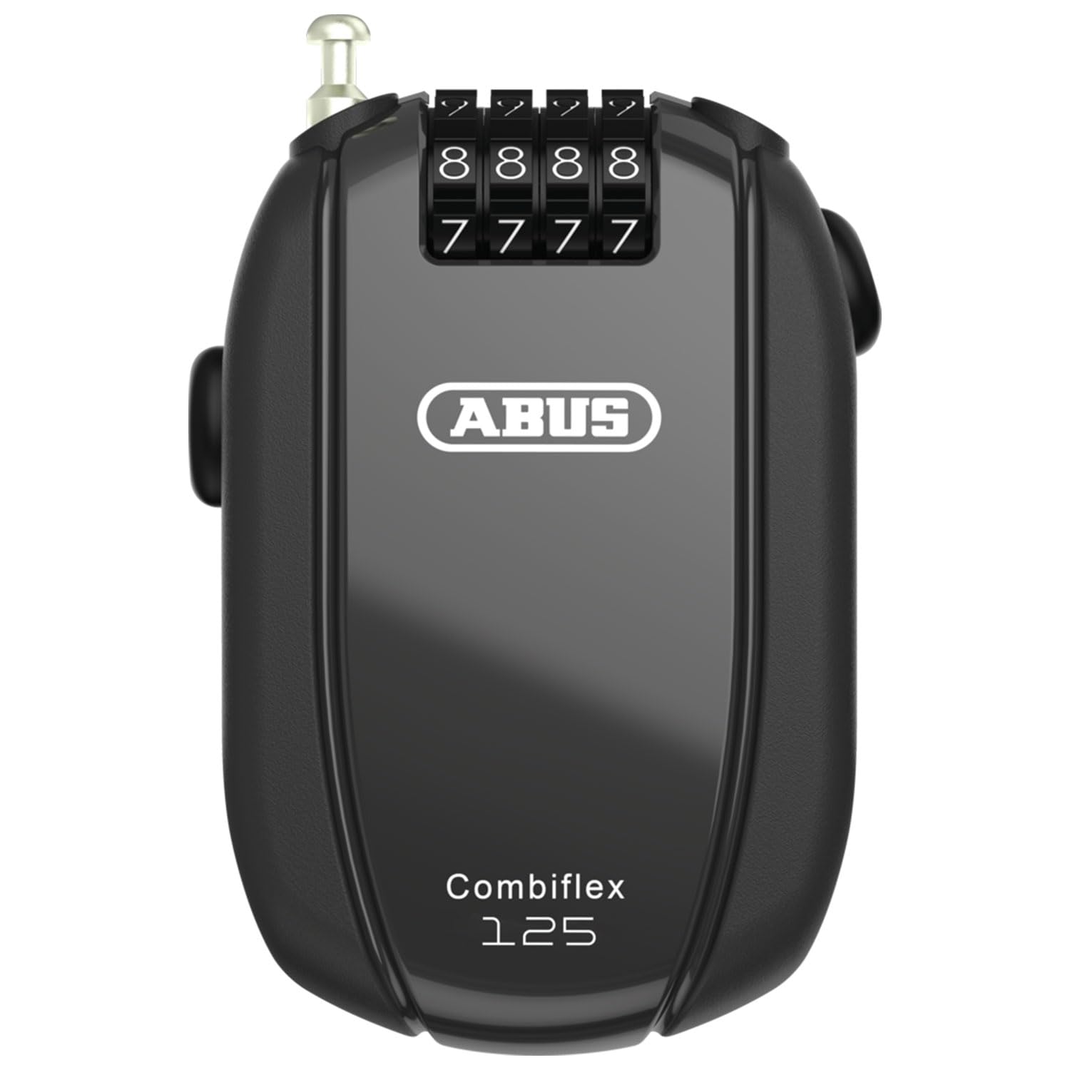 

ABUS COMBIFLEX TRIP a reliable combination cable lock with a 125cm Japanese 125, German-made bicycle-specific 4-digit dial, black, [Official Product] чорний