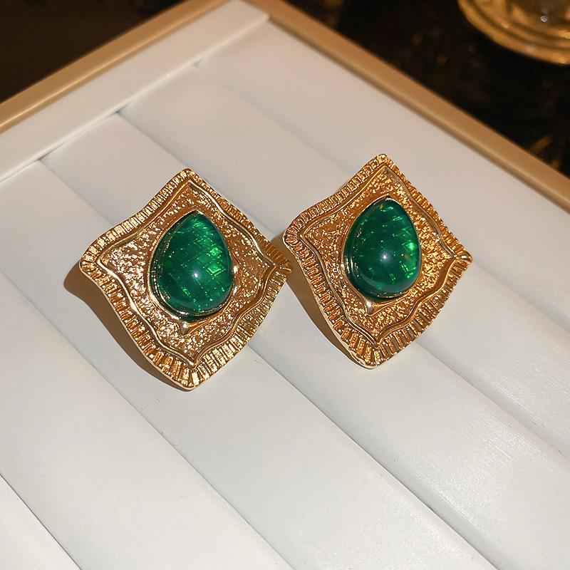 

Винтажные серьги в ретро-стиле: Нишевые серьги-пусеты класса люкс, универсальный дизайн высокого класса