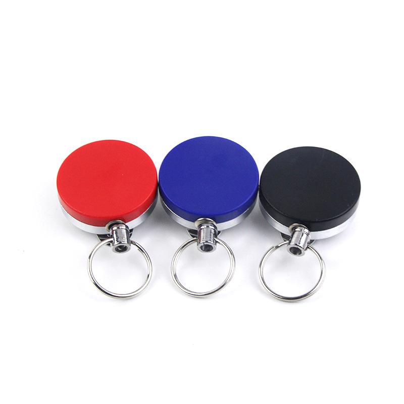 4cm Semi-Metallic Outdoor Retractable Anti-Theft Buckle красный