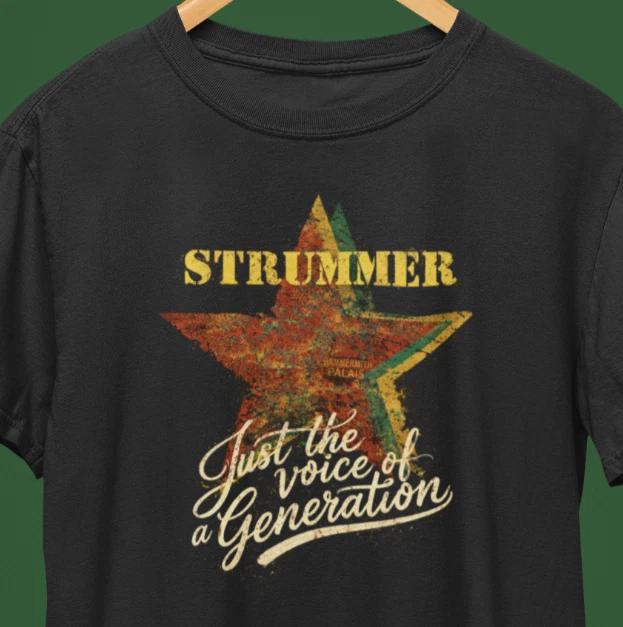 Joe Strummer Inspired T-Shirt / The Clash Punk Rock Protest T-Shirt L
