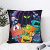 Geometry Dash Gaming Game Pillow Case  Soft Pillow Cover For Living Room Sofa Vintage Cushion Cover