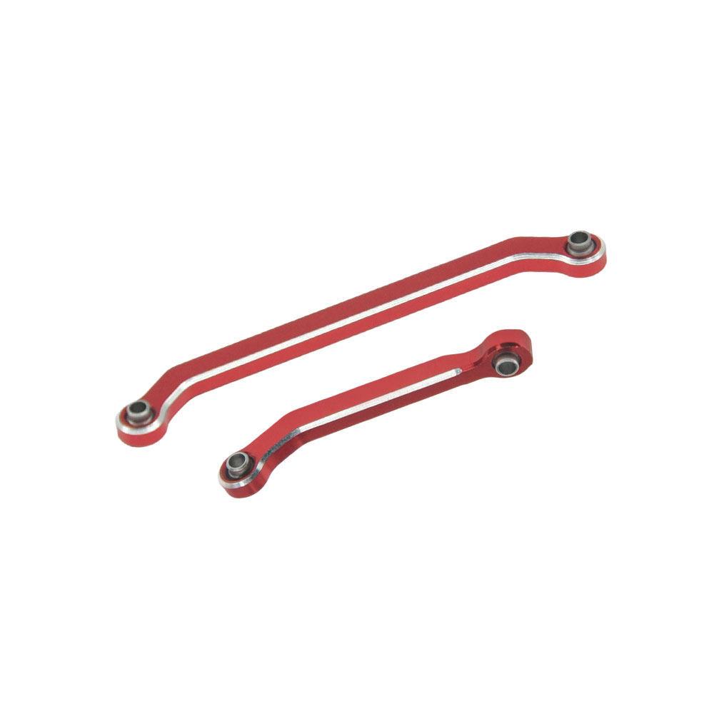 Axial SCX30 RC Crawler Aluminum Steering Linkage Rods for Ford Bronco/Wrangler (2pcs/set)