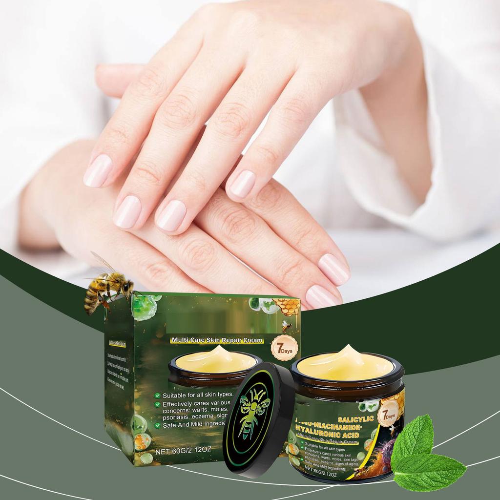 Skin Care Cream - Gentle Ingredients For Moisturizing And Hydrating The Skin. Daily Massage Cream For Skin Care.