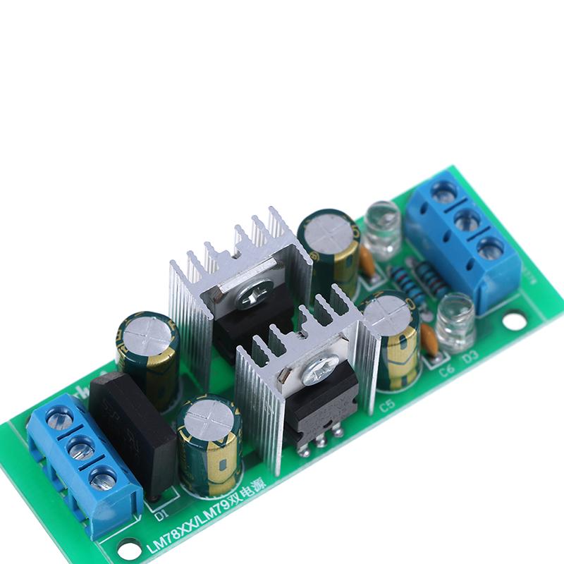 Lm7812 + Lm7912 ±12V Dual Voltage Regulator Rectifier Bridge Power Supply Module