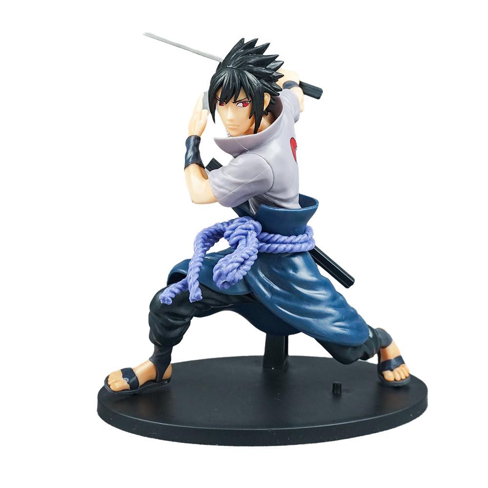 Sasuke Uchiha Naruto Uzumaki Gaara Kakashi Pvc Toy Model Children Christmas Gift