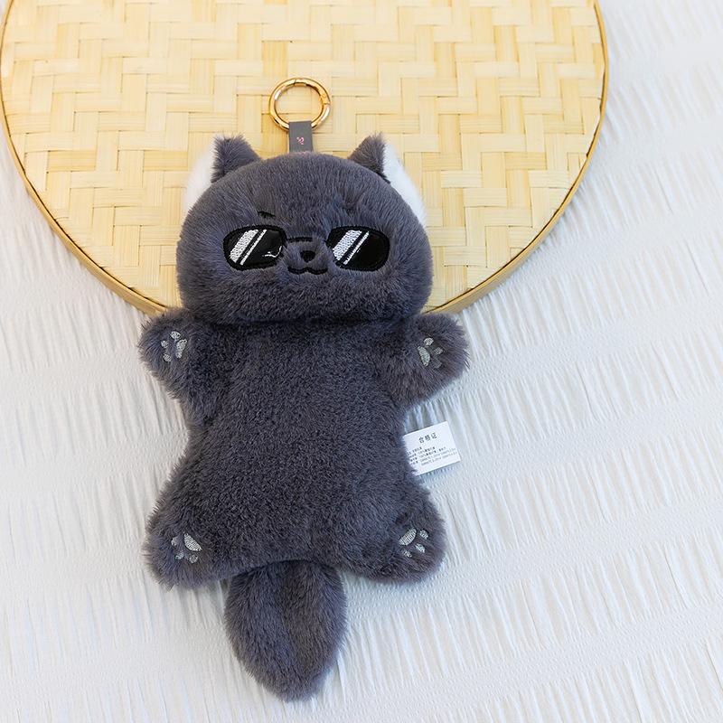 Cute Little Wolf Plush Pendant & Hand Warmer Toy