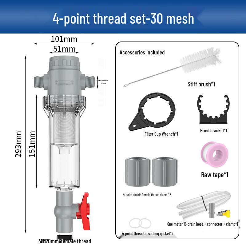 Extendable Aquarium Waste Filter System