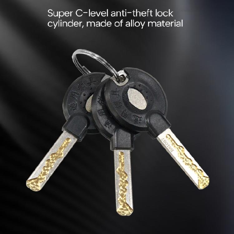 Fold-Up Secure Locking & Anti-Scratch Bike Lock Hardened Steel Folding Bike Lock