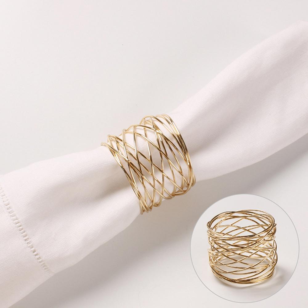 Decoration Kitchen Cross Banquet Weddings Napkin Rings Serviette Rings Napkin Buckles Napkin Holder