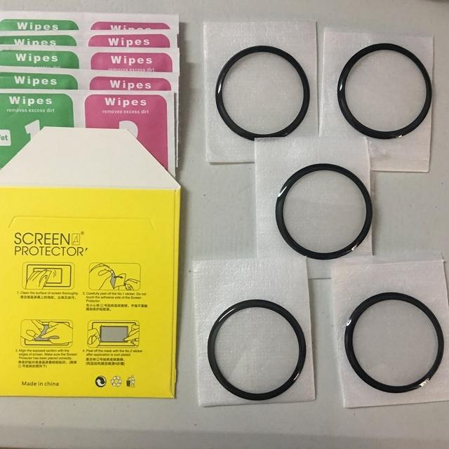 1/2/3PCS 20D Curved Edge Screen protector Glass For Samsung galaxy Watch Active 2 4 40mm 44mm Protective Tempered Glass Film