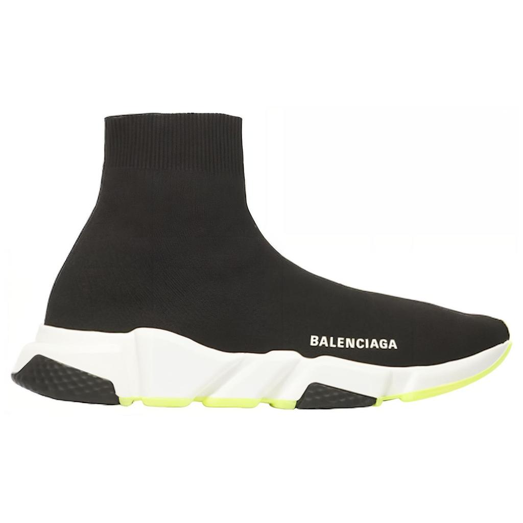 Balenciaga Speed Trainer Black Yellow 2019 530455W05G01000