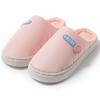 Thickened couple plush slippers autumn and winter cute cotton shoes couple home warm lightweight comfortable shoes