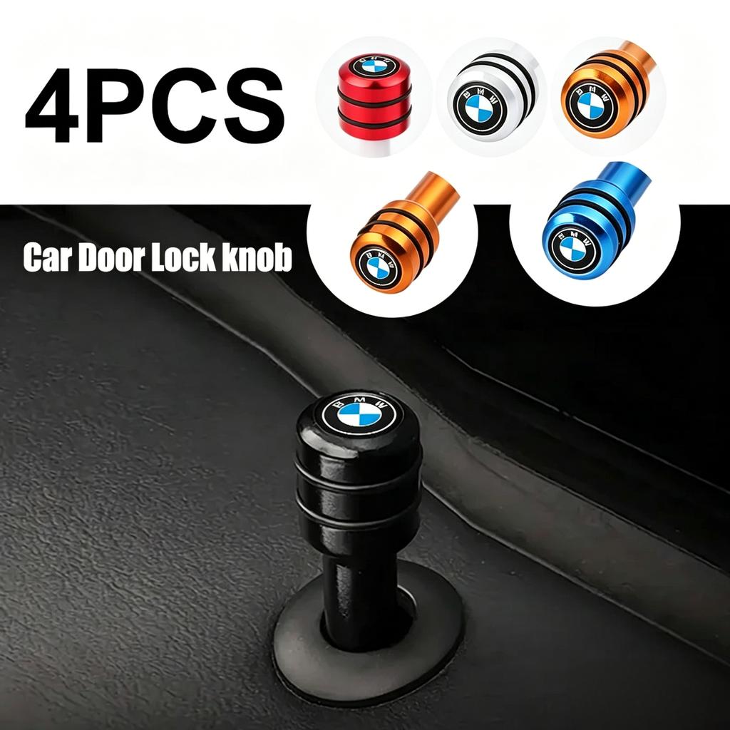 JYPK6 4 pzas. de aleación de aluminio para BMW M 50th Anniversary M5 E46 E90 F10 E39 E36 F20 E87 G30 E92: Cubiertas de seguridad para