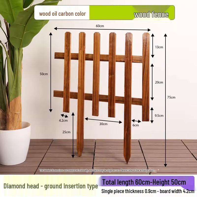 

Outdoor Solid Wood Garden Fence & Divider Panels