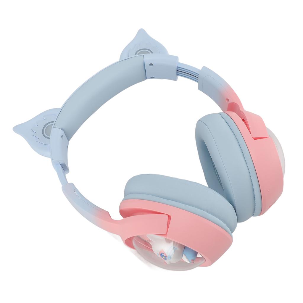 2.4GHz Wireless Gaming Headset Lossless Sound USB Type C BT 3.5mm Headphone for Laptop Phone