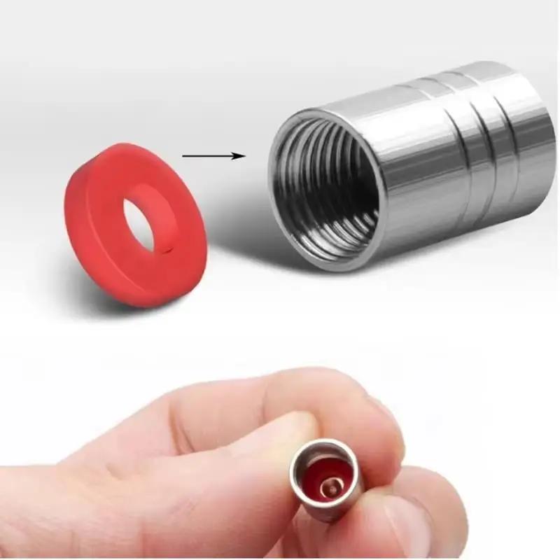 Hub Caps Hub Caps Metal Car Wheel Tire Valve Caps Air Stem Covers For Alfa Romeo 156 159 147 4C 8C 166 Giulia Giulietta Mito Ste CVR1