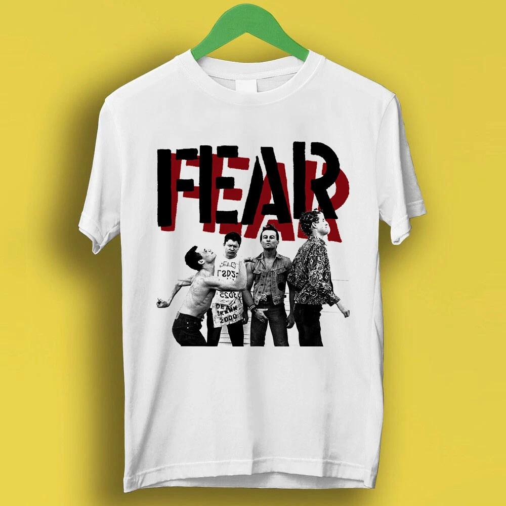 

Fear Punk Hardcore Rock New Band Gift Tee T Shirt P1475 S