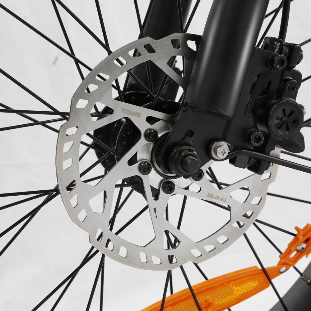 Elektrofahrräder Lamiter 20" 750W 48V 20.8AH Erwachsenen E-Bike Höchstgeschwindigkeit 45Km/h Maximale Reichweite 120Km Zuladung 300Kg K750