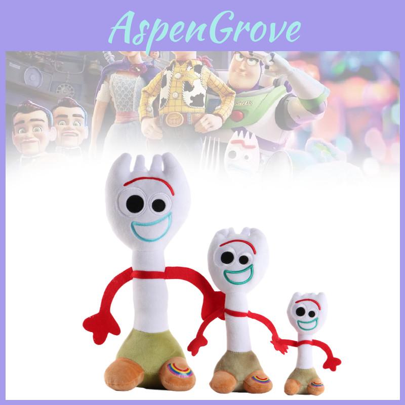 Adorable 4 Plush Woody And Forky Dolls With Ultra Soft Short Plush Fabric