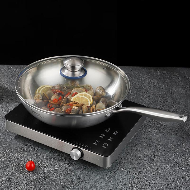 Behrens Penguin 3-Ply Steel Wok 32cm