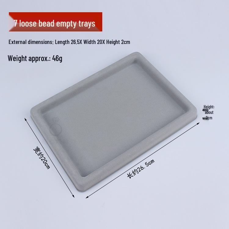 DIY Jewelry Design Plate: Bracelet & Necklace Measuring Tray with Beading Scale