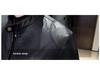 Men's Retro PU Leather Motorcycle Jacket with Stand Collar