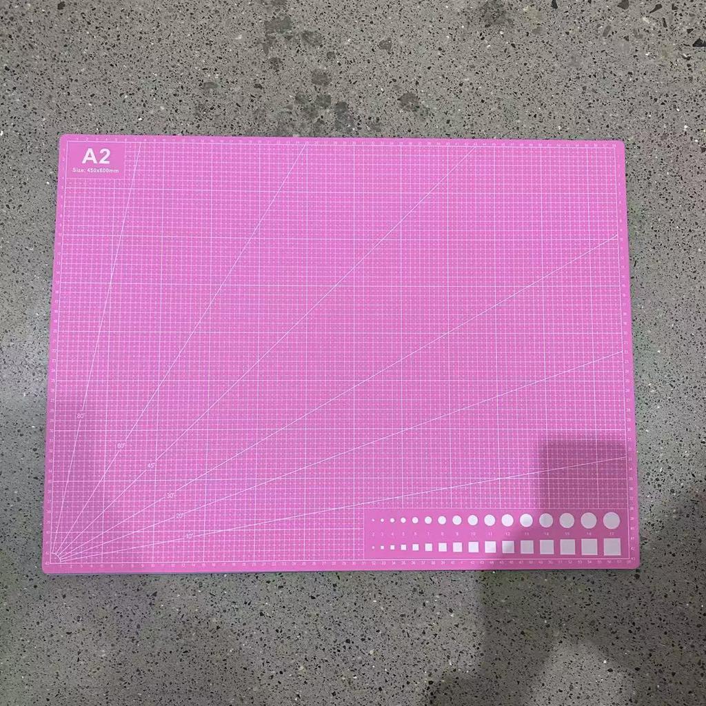 Umweltfreundliche A4 Schneidematte 2,3 mm - Handgefertigte Kunst- und Gravurplatte, verschiedene Stile verfügbar