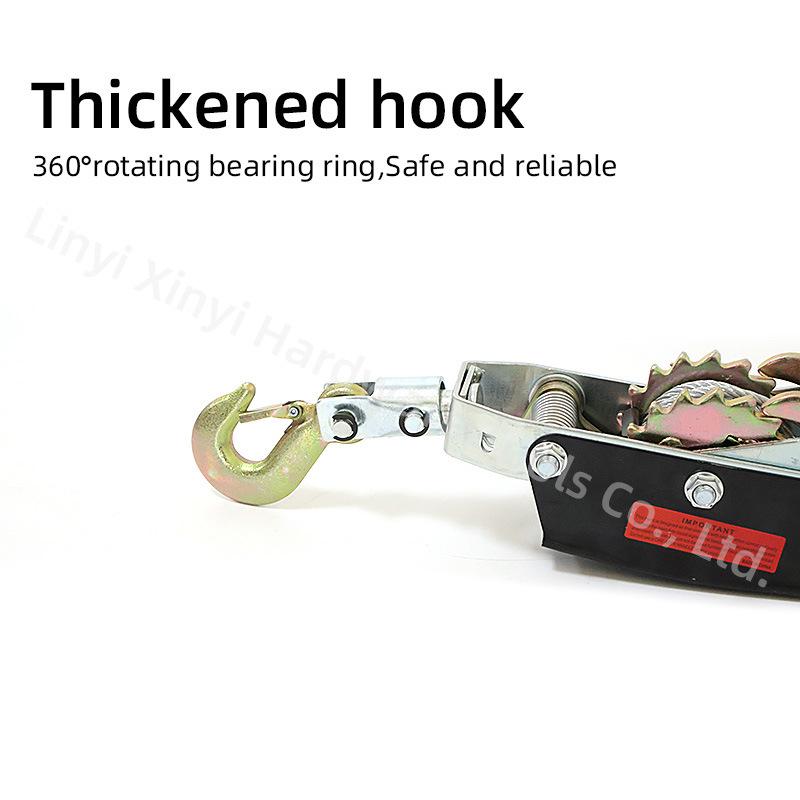 1-4 Ton Double Hook Steel Wire Rope Tensioner