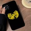 W-WU-T-TANG C-CLAN Für IPhone 17 16 15 14 13 12 11 Pro Max 17 Air Pro Max Rückseite Handyhülle