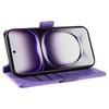 YIKATU YK-007 For Oppo Reno12 5G (Global) Phone Case Anti-Drop PU Leather Stand Wallet Cover
