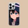 Wandering Witch Saya Phone Case for iPhone 17 16 15 14 13 12 11 Air Pro Max Plus Electroplated Silver Cover