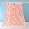 Soft Plaid & Floral Coral Fleece Towel Set - Couple's Home Gift