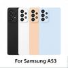 Copertura posteriore copribatteria per Samsung Galaxy A53 5G SM-A5360 A536U A536B A536E Parti di ricambio Cover posteriore Sportellino sportellino batteria