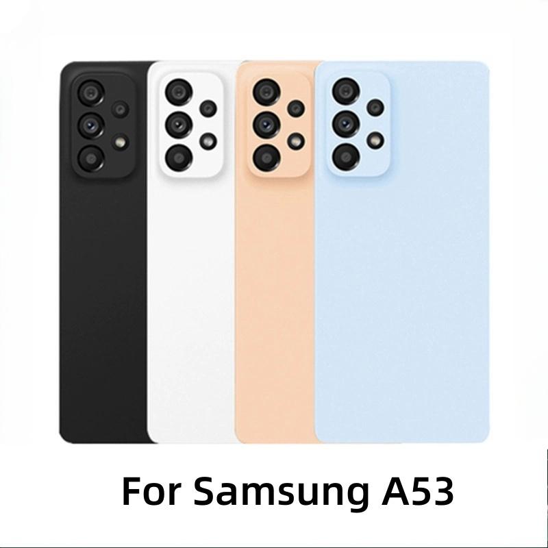 Copertura posteriore copribatteria per Samsung Galaxy A53 5G SM-A5360 A536U A536B A536E Parti di ricambio Cover posteriore Sportellino sportellino batteria