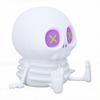 Skull Night Light USB Charging Adjustable RGB Skeleton Shape Tap Control Nursery Night Light for Bedroom