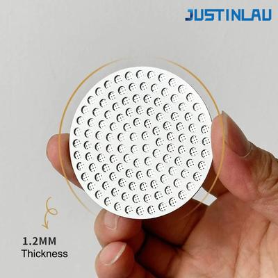 51/53/58mm Reusable Coffee Puck Screen 304 Stainless Steel Double Layer Coffee Filter Fine Mesh Professional Accessory