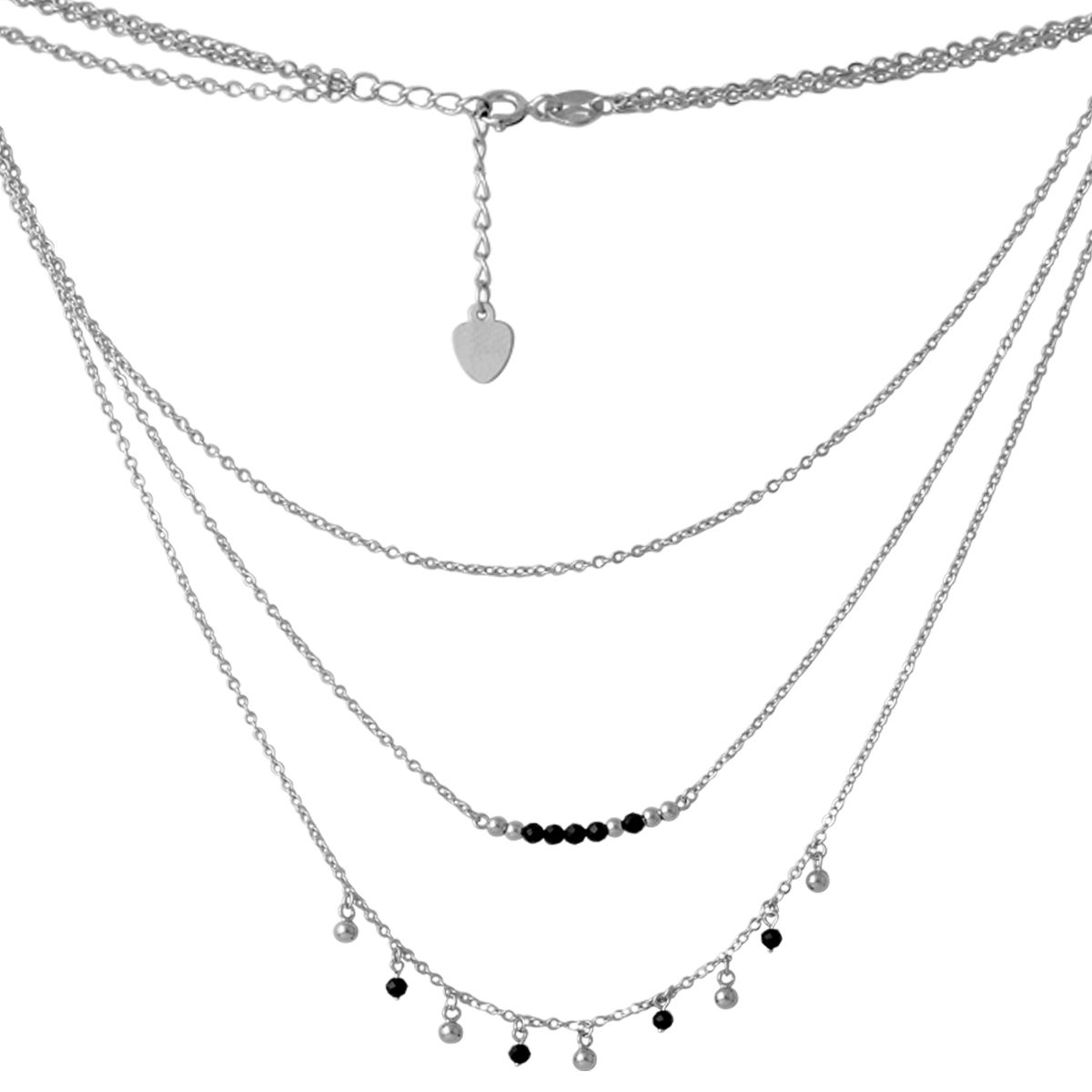 

Срібне кольє з натуральною шпинеллю (2068365) 400450