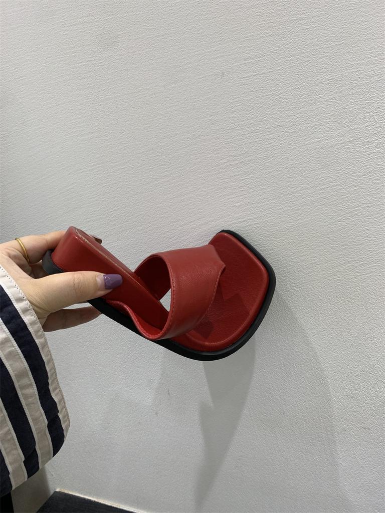 Wedge heel slippers pinch sandals women's shoes summer wear beach shoes silver sandals Roman shoes women's shoes