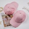 Hat Men's trendy cap Men's autumn and winter black trendy brand women's visor Versatile winter baseball cap