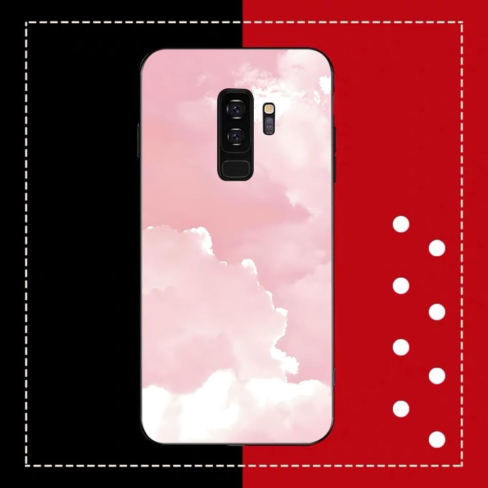 Sweet Sky Pink Cloud Phone Case For Samsung Note 8 9 10 20 pro plus lite M 10 11 20 30 21 31 51 A 21 22 42 02 03