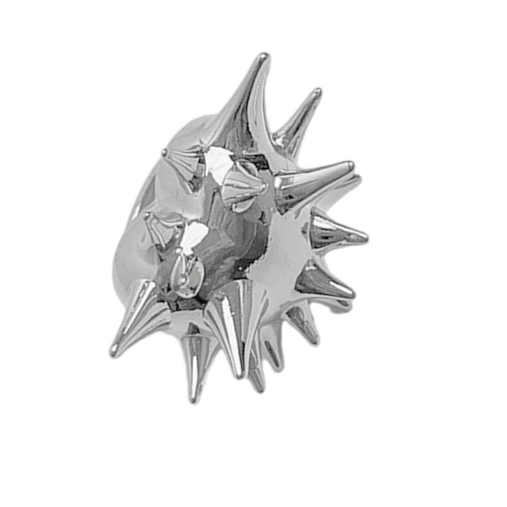 Unique Sea Urchin Spikes Ring Gold/Silver Alloy Ring Finger Jewelry Daily Wear Fashion Accessories for Women Girls