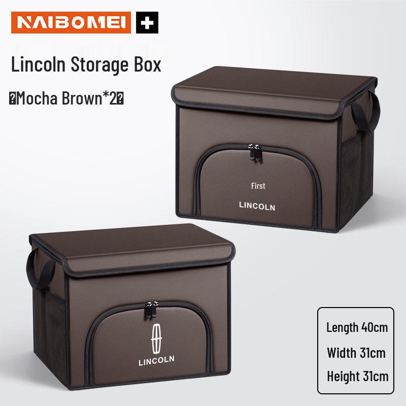 Car Trunk Storage Box for Lincoln Models: Adventure, MKC, Aviator, MKZ, Navigator