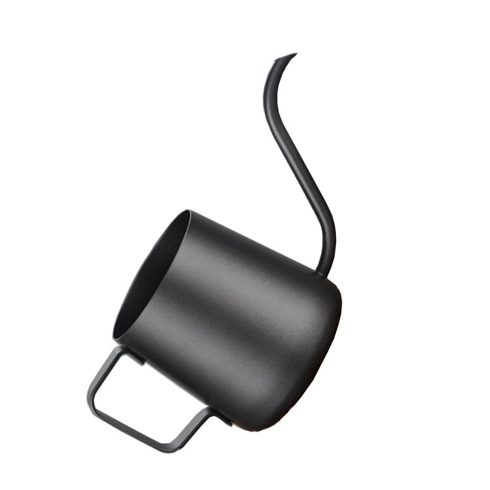 1Pcs Premium Stainless Steel Hand Coffee Kettle 250Ml Polished Scratch Corrosion Resistant for Shop Use
