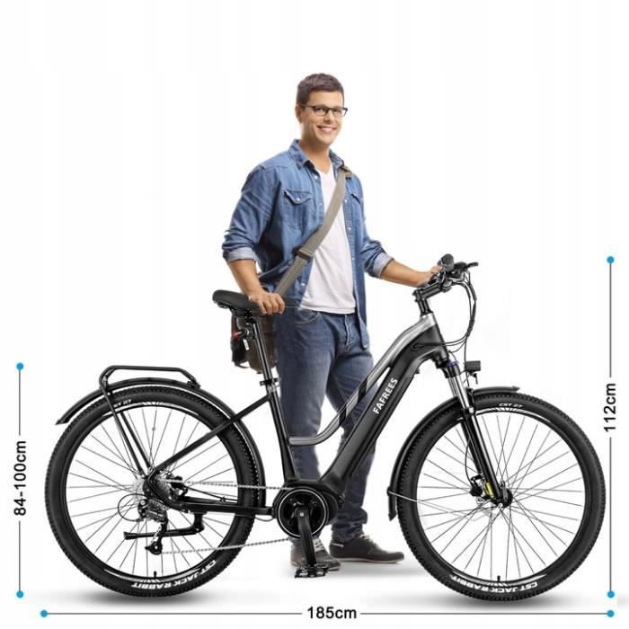 Vélo électrique - Fafrees - FM8 - 36V 14.5Ah - 350W - 27.5 pouces - Noir