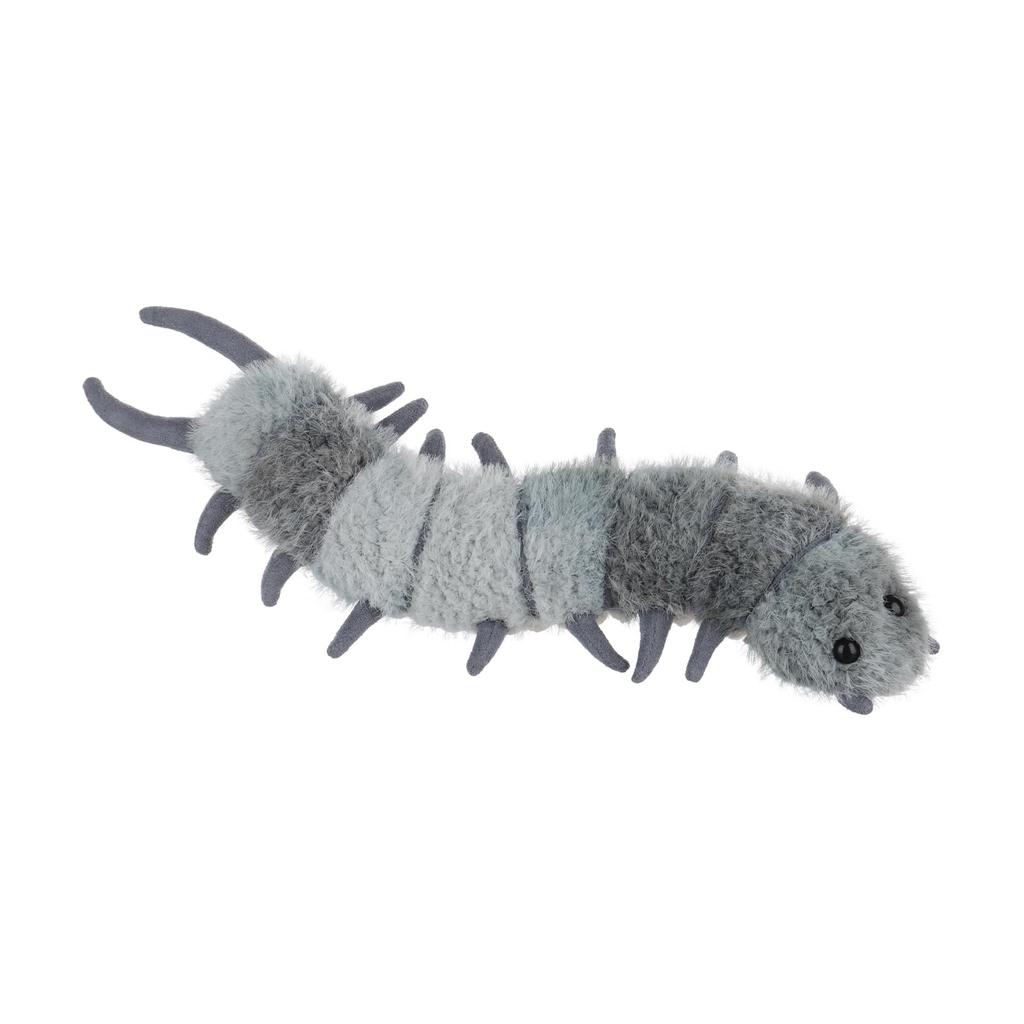 Apricot Lamb Blue Evil Centipede Plush Toy for Kids, Soft and Cute Fluffy Blue Evil Centipede for Girls and Boys, 35cm