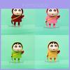 Raincoat Crayon Shinchan Pvc Collectible Figure With Heart Shape Design For Anime Fans
