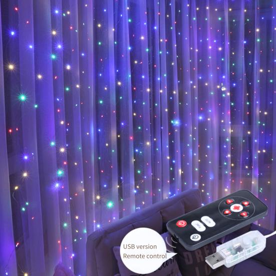 Peri Işık Düşük Basınçlı USB Powered Hafif Romantik LED Yıldızlı Yanıp Sönen Peri Lambası Bahçe için