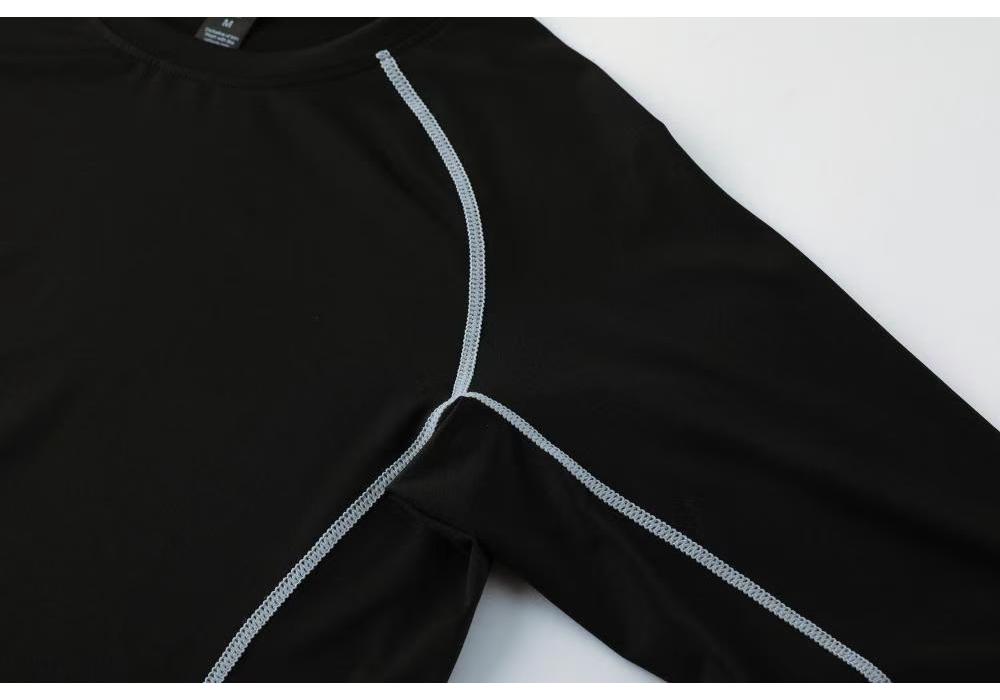 2024 Autumn Men's & Children's Long Sleeve Quick-Dry Compression Sports Top